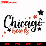 Chicago Bears 2 svg, nfl svg, eps, dxf, png, digital file