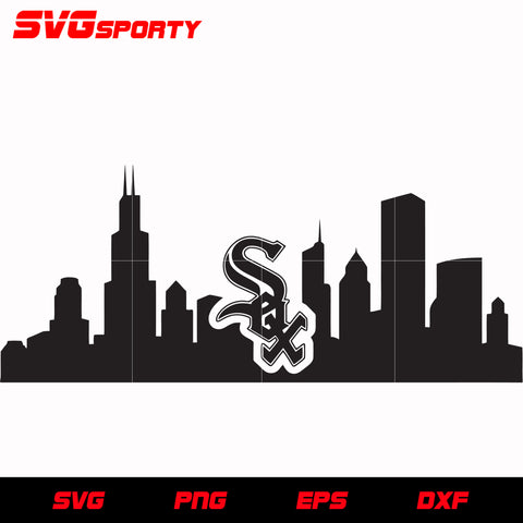 Chicago White Sox Baseball svg, mlb svg, eps, dxf, png, digital file for cut
