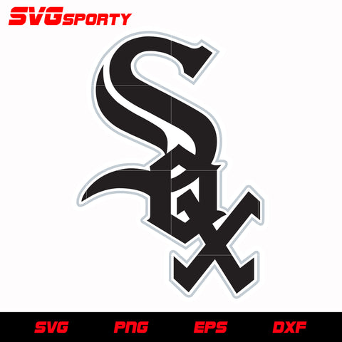 Chicago White Sox Primary Logo svg, mlb svg, eps, dxf, png, digital file for cut