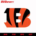 Cincinnati Bengals Primary Logo svg, nfl svg, eps, dxf, png, digital file