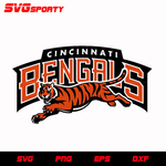 Cincinnati Bengals Text Logo 2 svg, nfl svg, eps, dxf, png, digital file