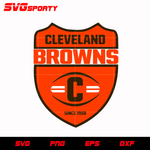Cleveland Browns Flag Logo 2 svg, nfl svg, eps, dxf, png, digital file