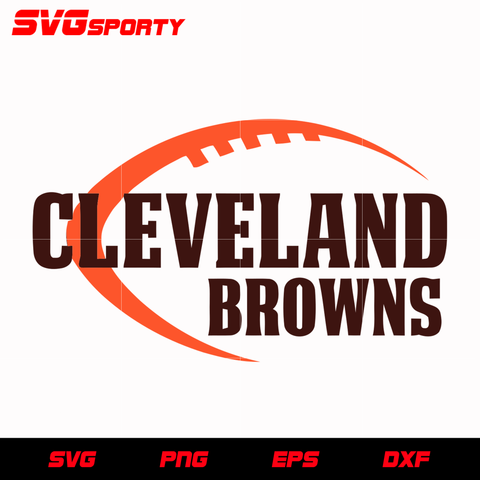 Cleveland Browns Football Logo svg, nfl svg, eps, dxf, png, digital file