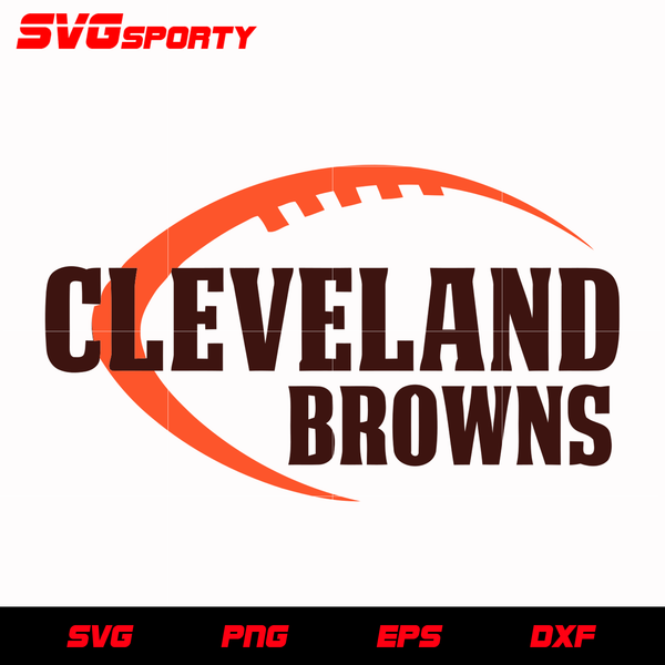 CLEVELAND BROWNS SVG CUT FILES - NFL Cleveland Browns