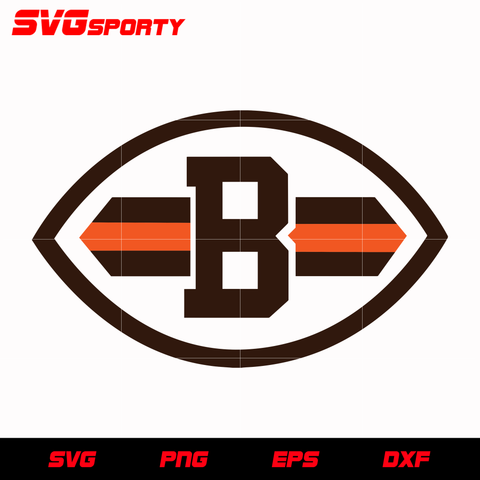 Cleveland Browns Football svg, nfl svg, eps, dxf, png, digital file