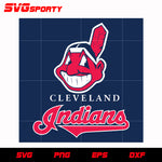 Cleveland Indians Baseball svg, mlb svg, eps, dxf, png, digital file for cut