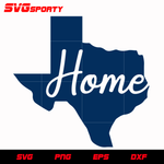 Dallas Cowboys Home SVG, NFL svg, eps, dxf,  png, digital file