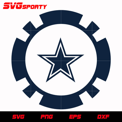 Dallas Cowboys 5 svg, nfl svg, eps, dxf,  png, digital file