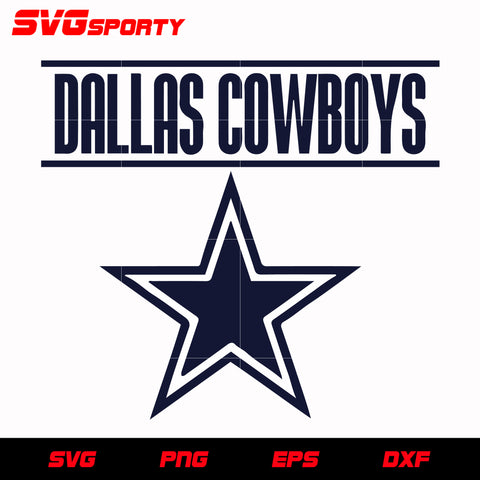 Dallas Cowboys 6 svg, nfl svg, eps, dxf,  png, digital file