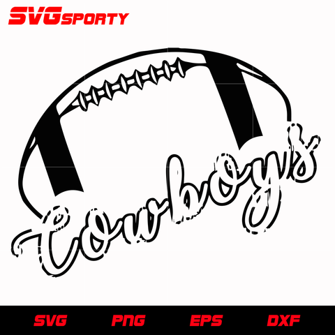 Dallas Cowboys Football SVG, NFL svg, eps, dxf,  png, digital file