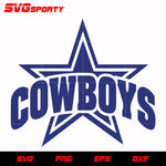 Dallas Cowboys Logo 2 svg, nfl svg, eps, dxf,  png, digital file