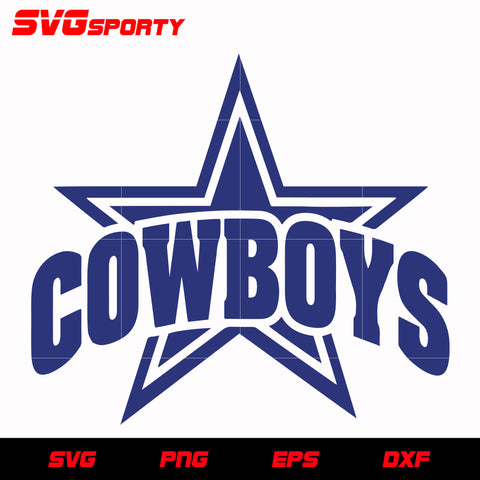 Dallas Cowboys Logo 2 svg, nfl svg, eps, dxf,  png, digital file