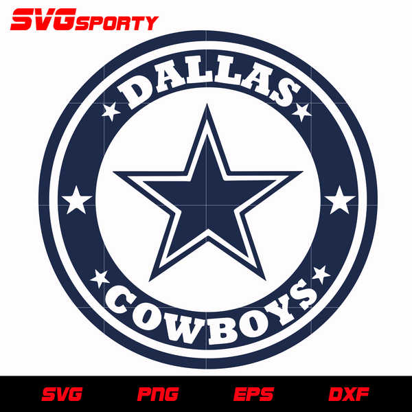 Dallas Cowboys Helmet svg, nfl svg, eps, dxf, png, digital file – SVG Sporty