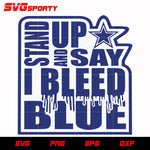 Dallas Cowboys Quote svg, nfl svg, eps, dxf,  png, digital file