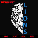 Detroit Lions Football 2 svg, nfl svg, eps, dxf, png, digital file