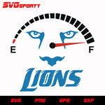 Detroit Lions Fueled svg, nfl svg, eps, dxf, png, digital file