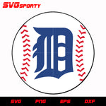 Detroit Tigers Baseball 2 svg, mlb svg, eps, dxf, png, digital file for cut