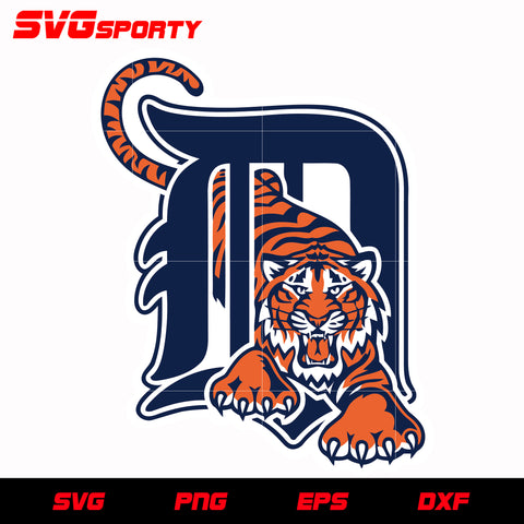 Detroit Tigers Logo svg, mlb svg, eps, dxf, png, digital file for cut