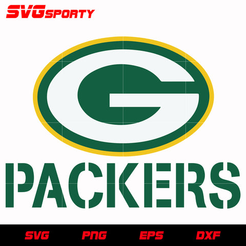 Green Bay Packers Circle Logo 3 svg, nfl svg, eps, dxf, png, digital file