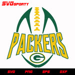 Green Bay Packers Football svg, nfl svg, eps, dxf, png, digital file