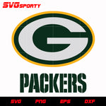 Green Bay Packers Logo svg, nfl svg, eps, dxf, png, digital file