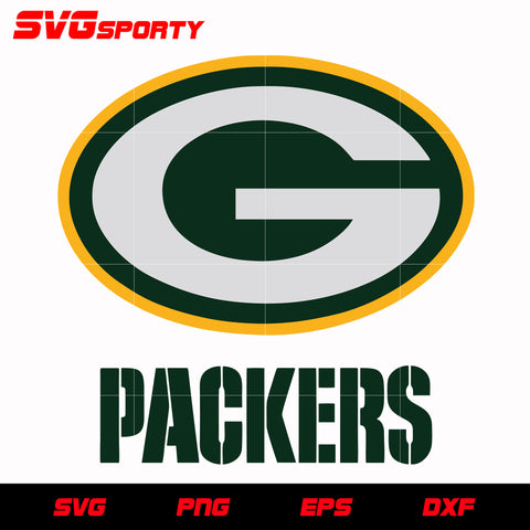 Green Bay Packers Logo svg, nfl svg, eps, dxf, png, digital file
