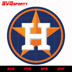 Houston Astros Logo 2 svg, mlb svg, eps, dxf, png, digital file for cut