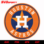 Houston Astros Logo svg, mlb svg, eps, dxf, png, digital file for cut