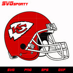 Kansas City Chiefs Helmet svg, nfl svg, eps, dxf, png, digital file
