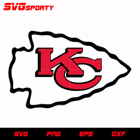 Kansas City Chiefs Logo Primary svg, nfl svg, eps, dxf, png, digital file