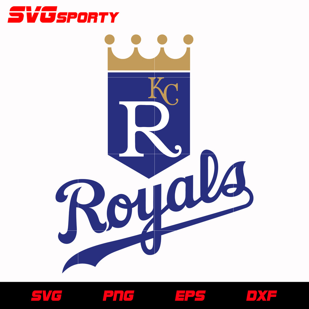 Kansas City Royals Logo 2 svg, mlb svg, eps, dxf, png, digital