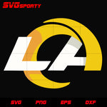 LA Logo svg, nfl svg, eps, dxf, png, digital file