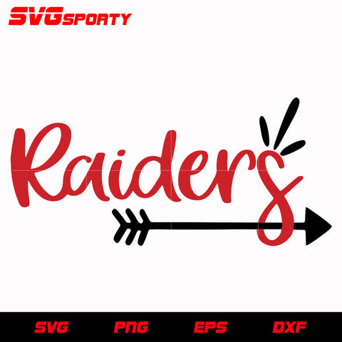 Las Vegas Raiders Arrow svg, nfl svg, eps, dxf, png, digital file