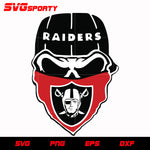 Las Vegas Raiders Skull svg, nfl svg, eps, dxf, png, digital file