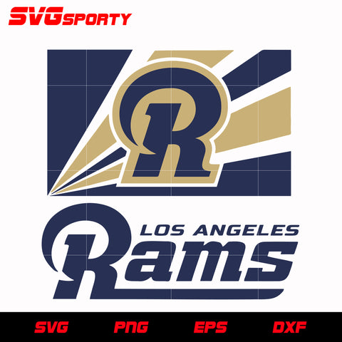 Los Angeles Rams 3 svg, nfl svg, eps, dxf, png, digital file