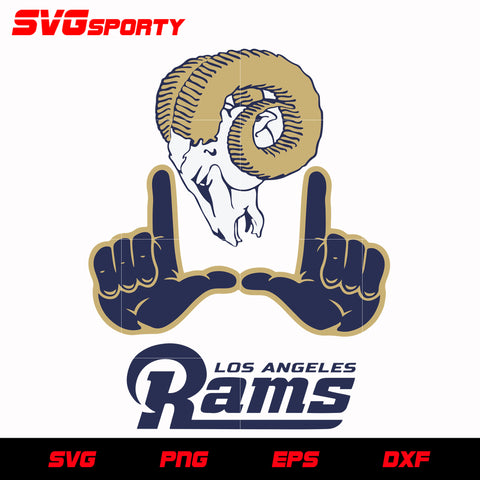 Los Angeles Rams 4 svg, nfl svg, eps, dxf, png, digital file – SVG Sporty
