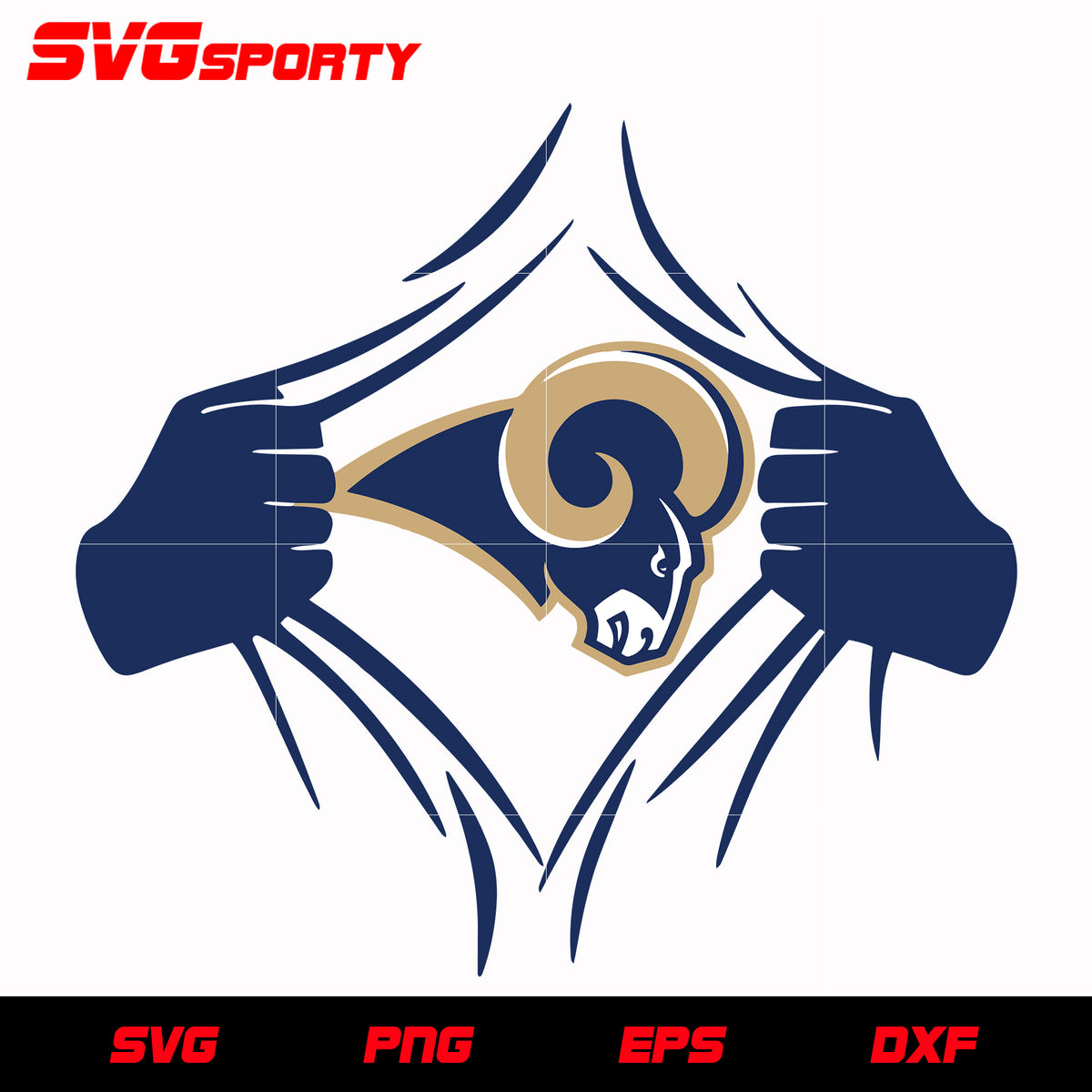Los Angeles Rams 5 svg, nfl svg, eps, dxf, png, digital file – SVG Sporty