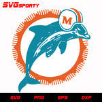 Miami Dolphins Football 2 svg, nfl svg, eps, dxf, png, digital file
