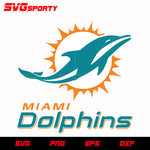 Miami Dolphins Logo svg, nfl svg, eps, dxf, png, digital file