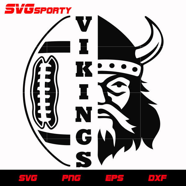 Minnesota Vikings Turkey Thanksgiving SVG Digital File