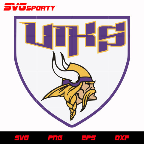 Minnesota Vikings Logo svg, nfl svg, eps, dxf, png, digital file