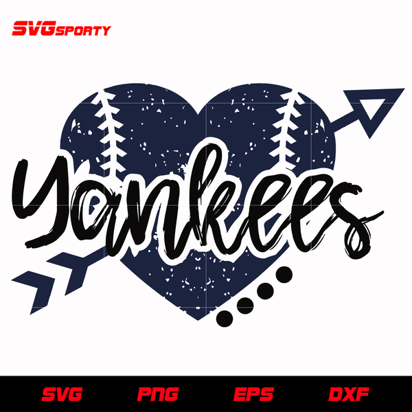 New York Yankees Baseball 2 SVG, mlb svg, eps, dxf, png, digital file – SVG  Sporty