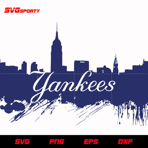 New York Yankees SVG,  yankees svg, mlb svg, eps, dxf,  png, digital file