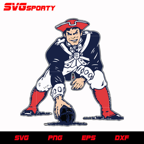 New England Patriots Mascot svg, nfl svg, eps, dxf, png, digital file