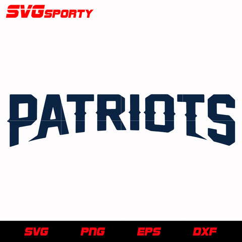 New England Patriots Primary Logo 2 svg, nfl svg, eps, dxf, png, digital file