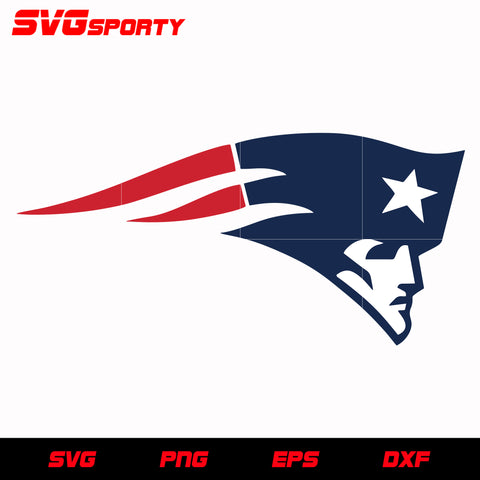 New England Patriots Primary Logo svg, nfl svg, eps, dxf, png, digital file