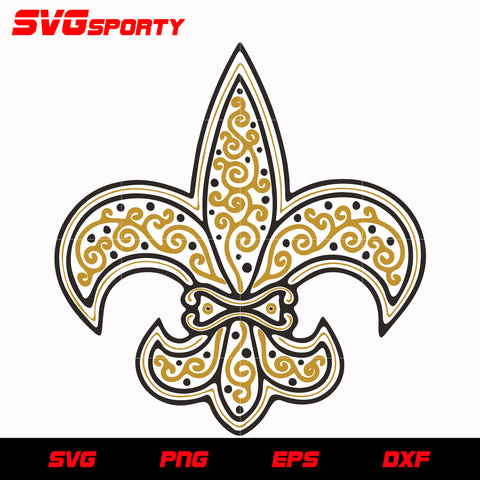 New Orleans Saints Logo 2 svg, nfl svg, eps, dxf, png, digital file