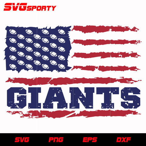 New York Giants Flag svg, nfl svg, eps, dxf, png, digital file