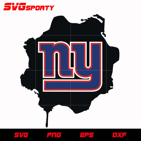 New York Giants Map Logo svg, nfl svg, eps, dxf, png, digital file