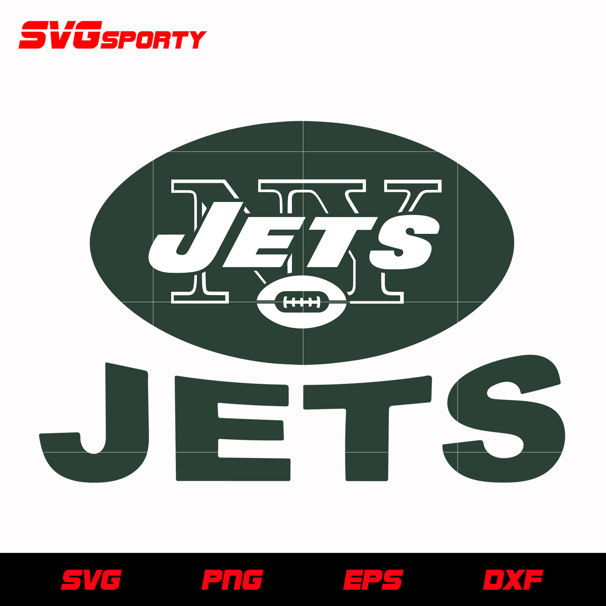 New York Jets Football Logo svg, nfl svg, eps, dxf, png, digital file ...